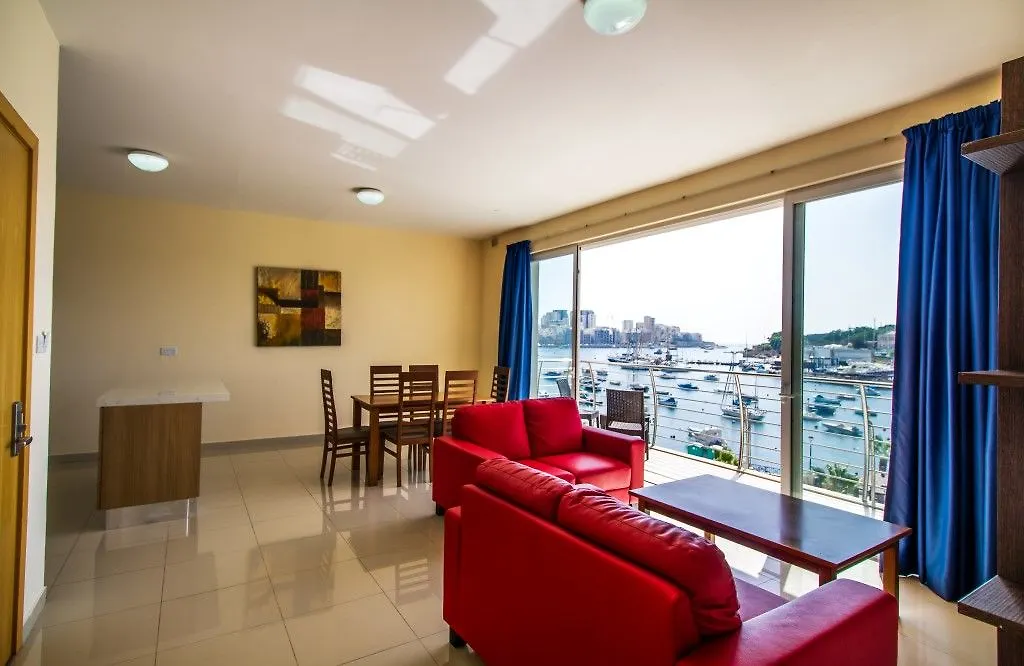Ξενοδοχείο με διαμερίσματα Blubay Apartments By St Hotels Gzira